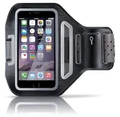 Aplic Smartphone-Tragegurt, Fitness-Armband, Schlüsselfach & Kopfhörerhalter, Handys bis zu 4,7
