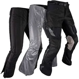 leatt adventure Multitour 7.5, Textilhose wasserdicht - Schwarz/Grau - S