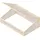upyard Frühbeetaufsatz 120 x 80 cm beige