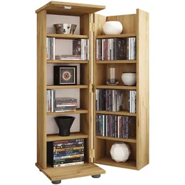 VCM Engalo CD-Regal 31 x 31 x 93 cm Braun