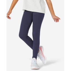 Leggings Basic Baumwolle Kinder marineblau, blau, Gr. 146 - 11 Jahre