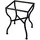 Marrakesch Orient & Mediterran Interior Mosaiktisch 40 x 40 x 50 cm Schwarz