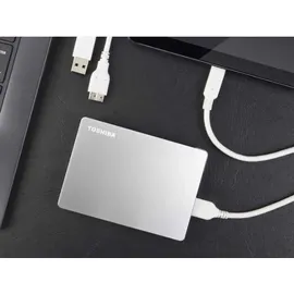 Toshiba Canvio Flex 1 TB USB 3.2 silber HDTX110ESCAA