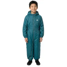 Trespass Button Rain Suit Overall Grün 6-12 Monate