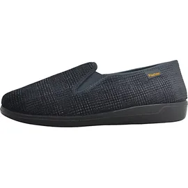 Fischer Pantoffeln Grau/Schwarz 43
