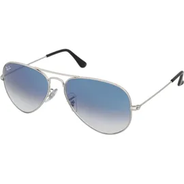 Ray-Ban Aviator Large Metal RB3025 003/3F 58-14 polished silver/light blue