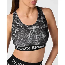 Plein Sport Sporttop Schwarz L
