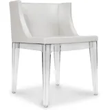 Design-Esszimmerstuhl - Transparente Beine - Mila Transparent