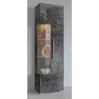 INOSIGN Vitrine »India,Höhe 160cm stilvolle Glasvitrine mit verstellbare Glasböden«,