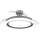 Philips Bliss Deckenventilator mit Beleuchtung 106 cm Schwarz