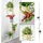 Gravidus Teleskop Blumenregal 4 Ablagen 60 x 30 cm Silber