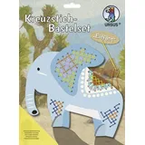 Ludwig Bähr URSUS Sticken Kreuzstich-Bastelset Elefant