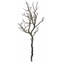 I.GE.A. Flair Flower Deko-Ast, Kunststoff, Braun,
