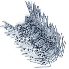 DEUBA Gewächshausklammern rostfrei 50 Stück Hohlkammerplatte Befestigung Gewächshäuser Gewächshausklemmen Zubehör