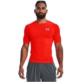 Under Armour HeatGear kurzarm Funktionsshirt Herren 810 bolt red/white M