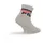 Fila JUNIOR UNISEX QUARTER PLAIN SOCKS 6-Paar Grau 27-30