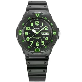 Casio Uni Uhr Casio MRW-200H-3B - Schwarz/Grün