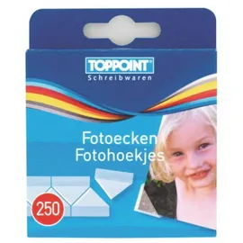 Stylex Schreibwaren Fotoalbum 1000 (4x 250Stk) Fotoecken selbstklebend
