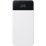 Samsung S View Wallet Cover EF-EA336 für das Galaxy A33 5G | Flip Cover, Handy-Hülle, stoßfest, Schutz Case, White - 6,4 Zoll