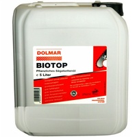 5 Liter Dolmar BIOTOP Sägekettenöl Kettensägenöl Kettenöl