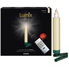 Lumix Superlight 10er Basis-Set kabellose Christbaumkerzen elfenbein