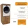 craftpak Waschmaschinenschrank 63 x 162 x 67 cm Braun