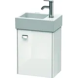 Duravit Waschtischunterschrank wandhängend „Brioso“ 36,4 × 44,2 × 23,9 cm, in Weiß Hochglanz