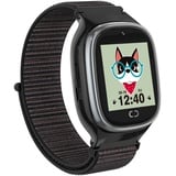 PTHTECHUS Kinder Uhr Smartwatch - Smartwatch Kinder Uhr Telefon Anruf SOS Schrittzähler Videorecorder Musik Wecker, Geschenke für Mädchen von 4-12 Jahren, Schwarz