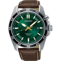 Seiko Kinetic Leder 42 mm SKA791P1