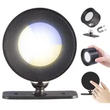 Lunartec CCT-LED-Wandlampe (schwarz)