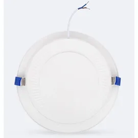 efectoLED Einbaustrahler 18W rund weiß Aluminium