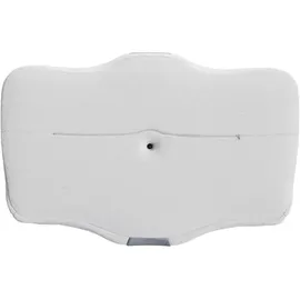 Juskys Nackenkissen orthopädisch 60 x 40 cm Weiß/Grau