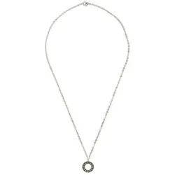 Gemshine Kette mit Anhänger 'MONDPHASEN' silver coloured Grau Damen 