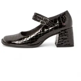 Art 1704 Verona Damen-Plattform, Schwarz, Größe 39, Schwarz, 39 EU