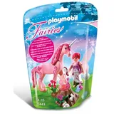 Playmobil Fairies Pflege-Fee mit Einhorn Rosenrot (5443)