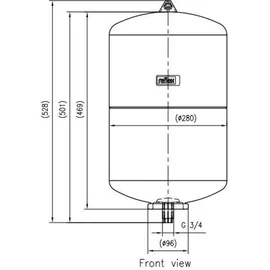 Reflex Refix DD 10 bar 25 l Grün
