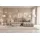 kaiser möbel Ecksofa L-Form GRAND 318 cm, stoff Salvador, Beige, Rechts - Beige