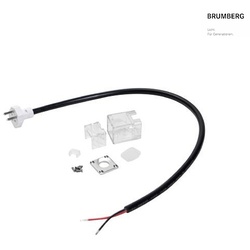 Brumberg Anschluss-Set Front zu QUALITYFLEX PROTECTION HORIZON, transparent BRUM-53255100