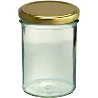 Mambocat 48er Set Sturzglas 435 ml Marmeladenglas Einmachglas Einweckglas
