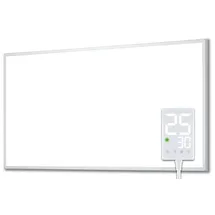 Heidenfeld Infrarotheizung HF-HP100-3, m. Thermostat, weiß, 300-1200 Watt, 10 J. Garantie (800 Watt)