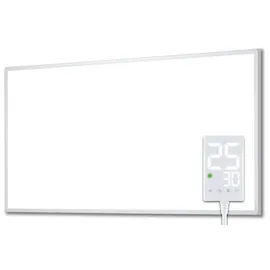 Heidenfeld Infrarotheizung HF-HP100-3, m. Thermostat, weiß, 300-1200 Watt, 10 J. Garantie (800 Watt)