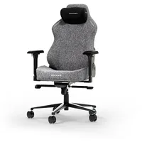 DXRacer CRAFT L Grau Stoff das Orginal Gaming Stuhl