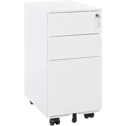 Büroschrank BOLSENA Metall Weiß