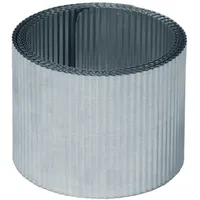 Bellissa Rasenkante kleine Welle 500 x 14 cm silber