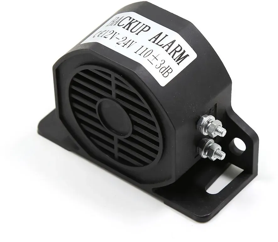 Rückfahrhorn, wasserdichter Rückfahralarm, super lauter Piepser für Auto, Kraftfahrzeug, 30 W, 110 dB, 12 V–80 V Gleichstrom