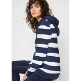 bonprix Kapuzensweatshirt Gestreift Blau 36/38