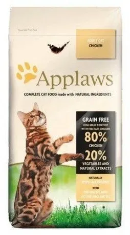 Applaws trockenes Katzenfutter 2kg - mit Huhn + Überraschung für die Katze (Rabatt für Stammkunden 3%)