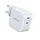 CHOETECH Schnellladegerät 2x USB Typ C Power Delivery 40W 3A Weiß (PD6009-EU)
