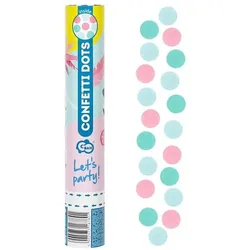 Konfettikanone pastell Let's Party  30 cm