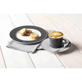SELTMANN WEIDEN Cappuccinotasse 0,26 l Grau/Weiß 6 St.